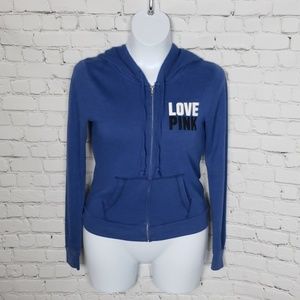 PINK VS - LOVE PINK Blue Hoodie 💘